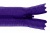 Молния потайная Т3 866, 20 см, капрон, цвет фиолетовый - купить в Ухте. Цена: 5.27 руб.