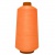 Нитки текстурированные некручёные 457, намот. 15 000 м, цвет оранжевый - купить в Ухте. Цена: 204.10 руб.