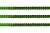 Пайетки "ОмТекс" на нитях, SILVER-BASE, 6 мм С / упак.73+/-1м, цв. 4 - зеленый - купить в Ухте. Цена: 484.77 руб.