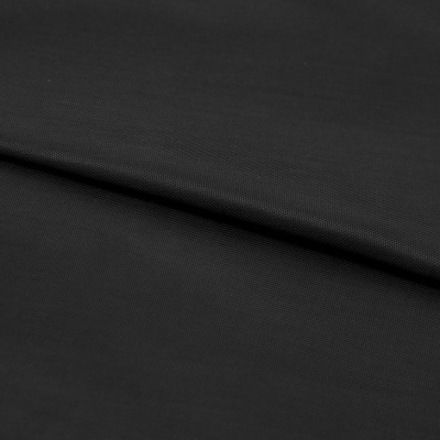 Ткань подкладочная Таффета, антист., 53 гр/м2, шир.150см, цвет чёрный - купить в Ухте. Цена 57.16 руб.