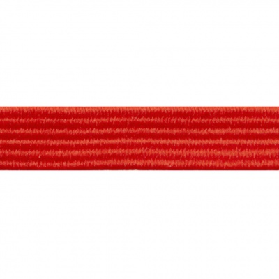 Резиновые нити с текстильным покрытием, шир. 6 мм ( упак.30 м/уп), цв.- 86-красный - купить в Ухте. Цена: 155.22 руб.