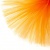 Фатин матовый 16-127, 12 гр/м2, шир.300см, цвет оранжевый - купить в Ухте. Цена 96.31 руб.