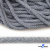 Шнур плетеный d-6 мм круглый, 70% хлопок 30% полиэстер, уп.90+/-1 м, цв.1086-голубой - купить в Ухте. Цена: 588 руб.