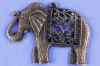Декоративный элемент для творчества из металла "Слон"  - купить в Ухте. Цена: 26.66 руб.