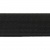 Резинка 25 мм Тканая, 13,75 гр/п.м, (бобина 25 +/-0,5 м) - черная  - купить в Ухте. Цена: 11.67 руб.