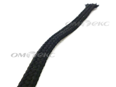 Шнурки т.3 200 см черн - купить в Ухте. Цена: 21.69 руб.