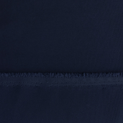 Костюмная ткань "Элис", 220 гр/м2, шир.150 см, цвет т.синий - купить в Ухте. Цена 308 руб.