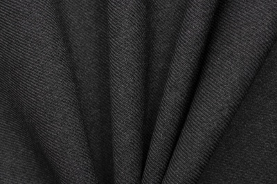Ткань костюмная 25505 2003, 265 гр/м2, шир.150см, цвет т.серый - купить в Ухте. Цена 418.73 руб.