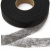 Прокладочная лента (паутинка) DF23, шир. 25 мм (боб. 100 м), цвет чёрный - купить в Ухте. Цена: 2.10 руб.
