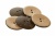 Деревянные украшения для рукоделия пуговицы "Кокос" #2 - купить в Ухте. Цена: 33.11 руб.